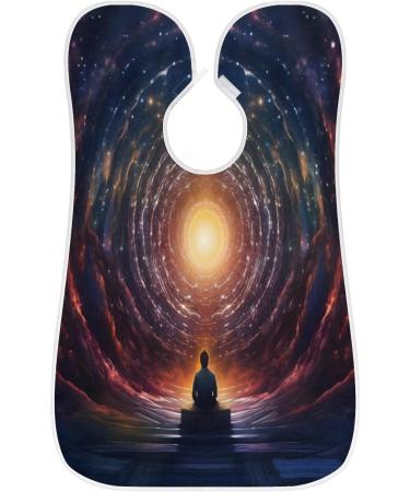 Nebulae Beard Bib Apron - Beard Hair Catcher for Men | Perfect Gift for Dad & Husband | Fathers Day Anniversary Christmas | Includes 2 Suction Cups - Buy Online on GoSupps.com