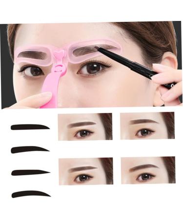 FOMIYES 3 Sets Eyebrow Stencil Kit Eyebrow Stencils Eyebrow Ruler Template Eyebrow Trimming Suite - Buy Online on GoSupps.com