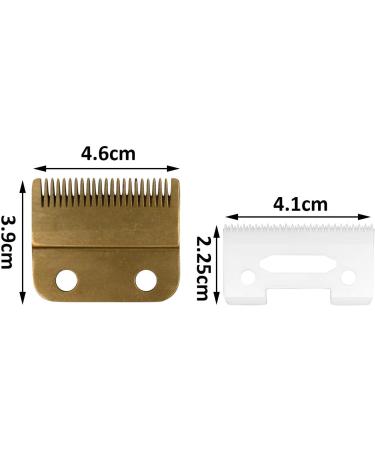 Airera 2-Hole Stagger Tooth Replacement Blades Set #2161 | Carbon Steel & Ceramic Blades for Cordless Magic Clip | 5-Star Rated Gold Quality - Buy Online on GoSupps.com