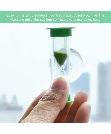 Buy 2PCs Hourglass Toothbrush Timer with Suction Grip - 2 Minutes Countdown for Kids | Perfect for Brushing Cooking and Games - International Shipping Available! - Buy Online on GoSupps.com