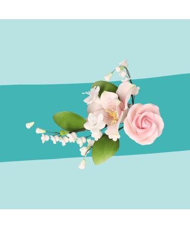 Cake Company Suckloutle Bouquet Lilie-Rose Rosa | Torten Decoration for Weddings & Birthdays - 56g Pack - Buy Online on GoSupps.com