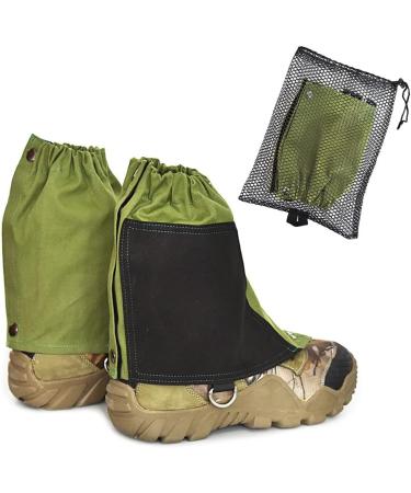 HUSHUI Low Gaiters - Waterproof Adjustable Ankle Gaiters for Hiking Climbing & Walking | Durable Overshoes for Men & Women - Buy Online on GoSupps.com