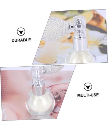 Balacoo 6 Pcs Spray Glitter Makeup Highlighter Glass Perfume Makeup Powder Spray Tool Makeup Tools Round Whitex3pcs 7.5x6cmx3pcs - Buy Online on GoSupps.com