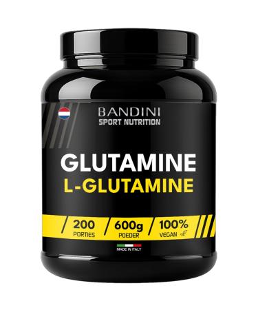 Bandini Pure LGlutamine Powder 600g Amino acid useful for intensive physical exertion Glutamine POWDER 100 Vegan