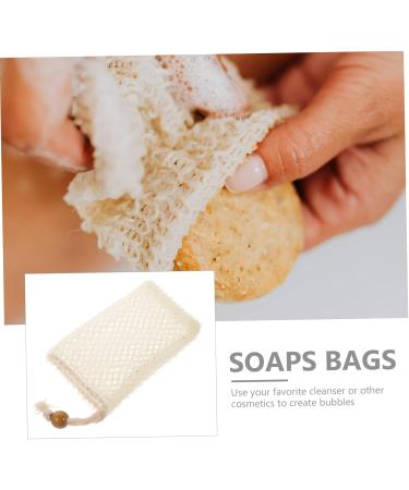 Baluue 3pcs Soap Bath Soap Pouch Soap Exfoliator Bathing Soap Saver Soapdish Nylon - Buy Online on GoSupps.com