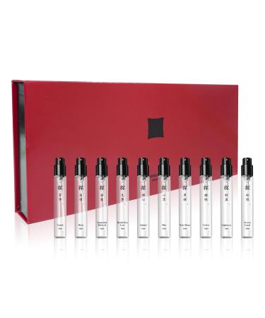 MAJESTY S SECRET PHEROMAX Perfumes for Women Samples Set Mini Eau De Parfum Spray Ladies Perfume Gift Sets Travel Size Womens Fragrance Edp Perfume for Women Long Lasting (TAN ROU)