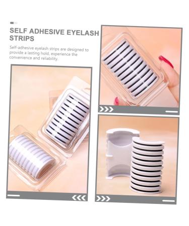 SKISUNO 3 Boxes Fake eyelashes jelly eyelash lash strips line eyelash strips natural look lash strips glue Adhesive strip replace resin glue bulk lash adhesive strips applicator - Buy Online on GoSupps.com