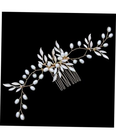 DOITOOL Hair Jewels for Women Womens Hair Accessories Womens Barrettes for Hair Wedding Hair Jewelry Women Hair Accessories Wedding Headpiece for Bride Bridesmaid Comb Pearl - Buy Online on GoSupps.com