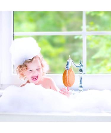 4-Piece Soft Bath Sponge Set for Exfoliating Shower Foam - Soothing Body Sponge for Bathroom - Buy Online on GoSupps.com