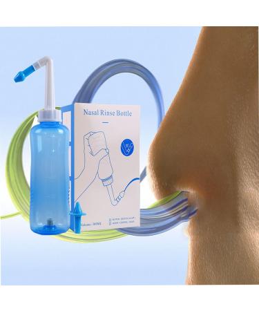 Neti Pot Sinus Rinse Kit Ankrista 300ml Neti Pot Sinus Rinse Kit with 40 Packets Nasal Wash Salt Nasal Sinus Rinse Kit for Kid & Adult - Buy Online on GoSupps.com