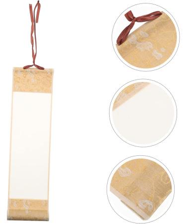 NUOBESTY Rice Paper Scroll Office Decor Wall Blank Scrolls Calligraphy Scroll Handwriting Chinese Painting Assorted Color 1 38X10X2.5CM - Buy Online on GoSupps.com
