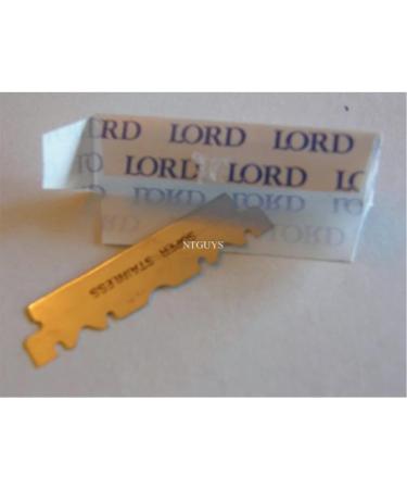 200 LORD Razor Blades - Super Stainless Single Edge for Barbers | International Shipping Available - Buy Online on GoSupps.com