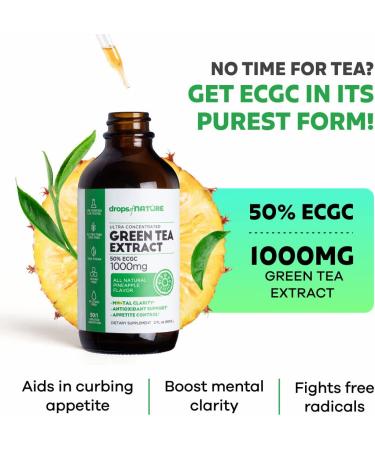 Drops of Nature Garcinia Cambogia & Green Tea Extract Bundle 1000mg for Weight Management - Buy Online on GoSupps.com