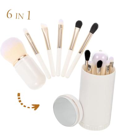 MAGICLULU 4 Sets Makeup Brush Set Mini Brush Girls Suit Women Favor Ladies Suits Makeup Tool Cosmetics Supply Makeup Brush for Women With Cover White Miss Abs Brush Rod Blush Brush - Buy Online on GoSupps.com