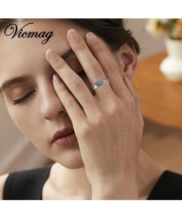 Vicmag 2PCS Magnetic Copper Rings for Women - 99.99% Solid Pure Copper - Adjustable - Gift Box Included (Grey Plum) - Buy Online on GoSupps.com