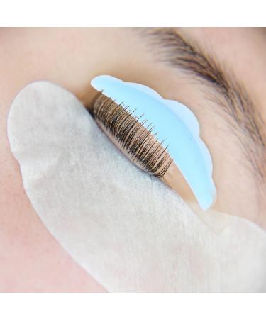 Minkissy 50pcs Eyelash Perming Curler Shields & Lifting Brushes - Green Makeup Tool for All Eyelash Lengths - Buy Online on GoSupps.com