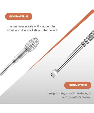 304 Stainless Ear Pick Earwax Removal Kit - Comfortable Ear Cleaning Tool Set for Effective Ear Wax Removal - Buy Online on GoSupps.com
