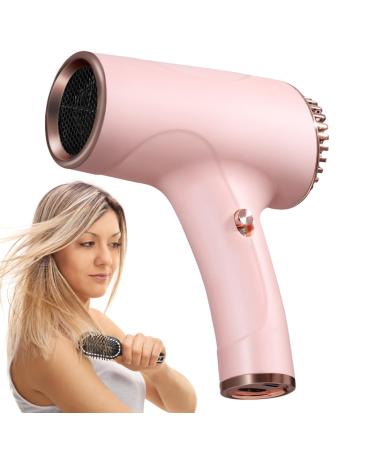 Portable Travel Hair Dryer Lightweight Ionic Travel Dryer Blow USB 500W Drying Faster with Less Frizz Lightweight Compact Hairdryer for Women and Men