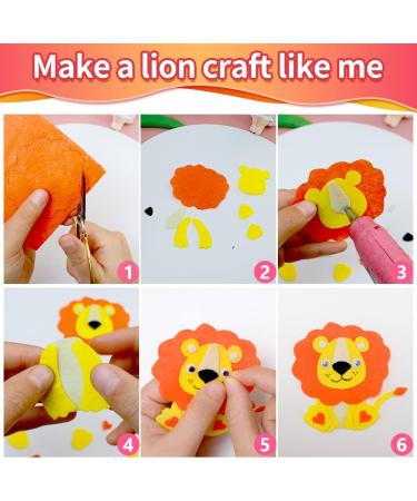 108pcs White Felt Sheets 4x4 - Pre-Cut Craft Felt Fabric for Sewing and Patchwork - Buy Online on GoSupps.com