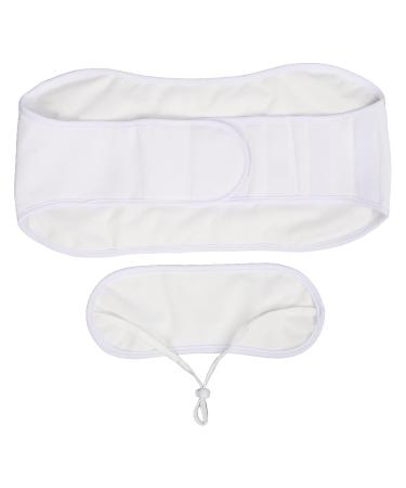 Castor Oil Wrap Set for Waist & Neck - Reusable Bio-Rigid Cotton Compress for Relaxation | International Shipping Available - Buy Online on GoSupps.com