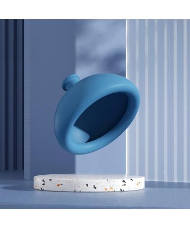 Silicone Pat Sputum Palm Chest Percussion Cup - Mucus Removal & Chest Physical Aid - Blue - Buy Online on GoSupps.com