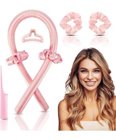 ZAIDIES Heatless Curling Rod Set - Heatless Curlers Headband for Overnight Hair Curling - Short wrap Satin silk Styling Tools for Long Medium Hair Best