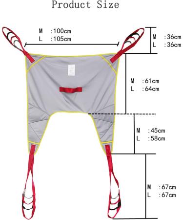 Transfer Nursing Sling Divided Leg Sling for Lifts Patients Shower Bath Large Toileting Sling Lift Sling for Elderly Bariatric Lift Slings Spreader Not Included - Buy Online on GoSupps.com