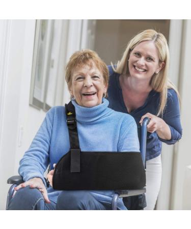 Health Gear Arm Sling - Breathable Mesh Shoulder Immobilizer for Adults | Support for Broken Arm Wrist & Elbow Injury (Left & Right Arm - Buy Online on GoSupps.com