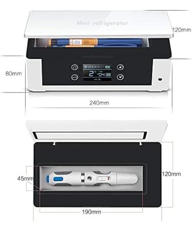 Portable Insulin Cooler Refrigerated Box Insulin Cooler Case Drug Reefer Medicine Cooler Refrigerator Keeping Cooling 2-8 with Lithium Battery for Home Car Travel Camping outstanding78 - Buy Online on GoSupps.com
