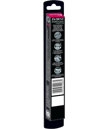 Dr. Best Vibration Multi Expert Toothbrush - 2 Pack 20 000 Vibrations/Minute for 3-Zone Cleaning | Medium Soft Bristles - Buy Online on GoSupps.com