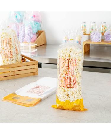Restaurantware Bag Tek 17 x 7 Inch Popcorn Bags 100 Greaseproof Popcorn Favor Bags - Hot & Cold Friendly Freezable Clear PE Plastic Carnival Popcorn Bags For Event Favors Or Goodie Bags - Buy Online on GoSupps.com