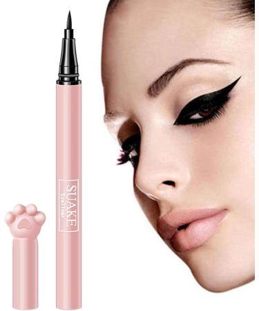 leryveo Eyeliner Stamp | Cat Eyeliner 24 Hours Long Lasting Waterproof Quick Dry Eyeliner Pencil Ultra Black for Makeup Show Prom Night Party - Buy Online on GoSupps.com