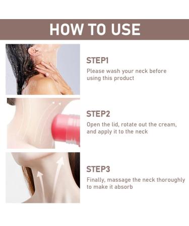 BSMKCL Caffeine Neck Cream Stick for Face & Neck Neck Firming Cream Anti Aging Smoothes Wrinkles Fine Lines Skin Soft Smooth Skin Tightening and Lifting Loose & Sagging Skin On Face Neck D collet  - Buy Online on GoSupps.com