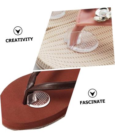 LIFKOME 15 Pairs Flip-Flop Pads - Clear Sandal Cushions & Metatarsal Guards for Summer Comfort | Non-Slip Adhesive Toe Post Cushions - Buy Online on GoSupps.com