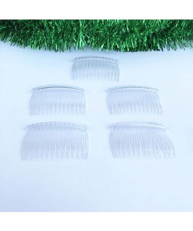 Lurrose 10pcs Transparent Plastic Hair Clip Combs for Women - Side Combs & Insert Combs - International Shipping Available - Buy Online on GoSupps.com