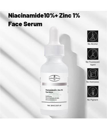 AICHUN BEAUTY Face Serum Eye Essence Anti-Wrinkle Anti-Acne Moisturizing & Pore Shrinking - 30ml Niacinamide 10% + Zinc 1% - International Shipping Available - Buy Online on GoSupps.com
