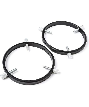 Meoptex Adjustable Guiding Scope Rings for Telescope - Fits Tube Diameter/Finders 95-150mm - Buy Online on GoSupps.com