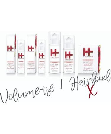  MY HAIR DOCTOR My Hair Doctor Volume-ISE Thickening Shampoo for Fine Thinning Hair Volumizing Hair Vegan Hair Care Enriched with Vitamin B3 Ginkgo and Clary Sage Hair Loss and Hair Thinning Reduction 100 ml - Buy Online on GoSupps.com