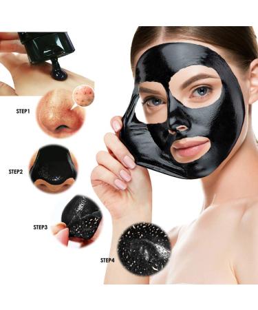 SHILLS Charcoal Black Mask - Deep Cleansing Peel Off Mask with Brush - Buy Online on GoSupps.com