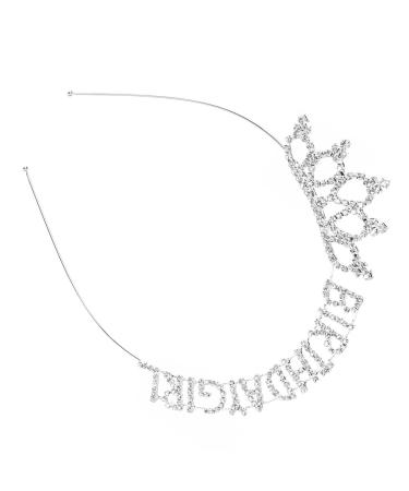 Frcolor Tiara - Strasser Crystal Hair Crown for Little Princess - Birthday Crown with 'Happy Birthday' Font - Buy Online on GoSupps.com