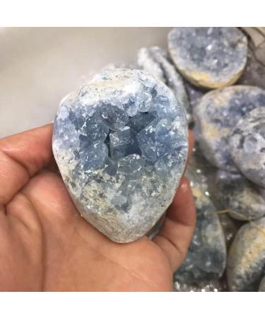 Crystal Natural Blue Lapis Lazuli Quartz Crystal gem geode Rough Stone ningxiao - Buy Online on GoSupps.com
