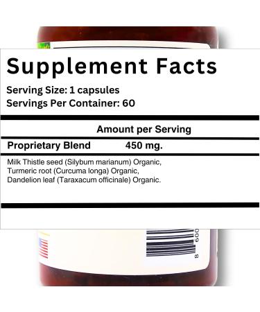 Hepatic Care Formula - 3-in-1 Herbal Liver Detox & Cleanse | No Synthetics | Easy-to-Swallow Capsules by Dr. Marco Sikaffy - Buy Online on GoSupps.com