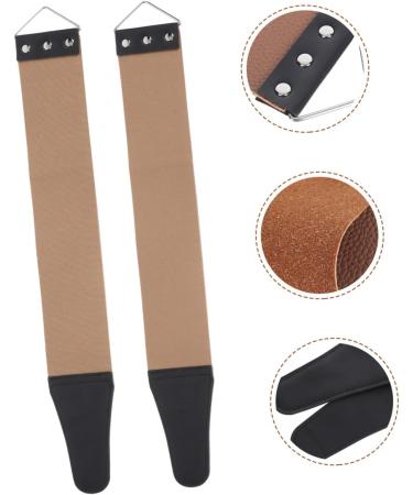 FRCOLOR 6 STK Razor Sharpener & Cloth Knife for Hair Removal - Double-Sided Leather Bar Stainless Steel 46.5x6cm - Multi-Color Set (3 Pcs) - Buy Online on GoSupps.com