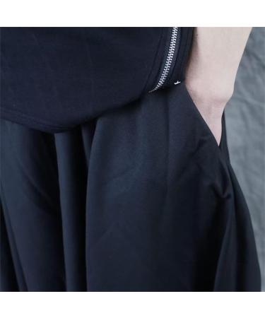 Zannycn Fold Skirts 54 Black XL - Stylish Versatile & International Shipping Available - Buy Online on GoSupps.com