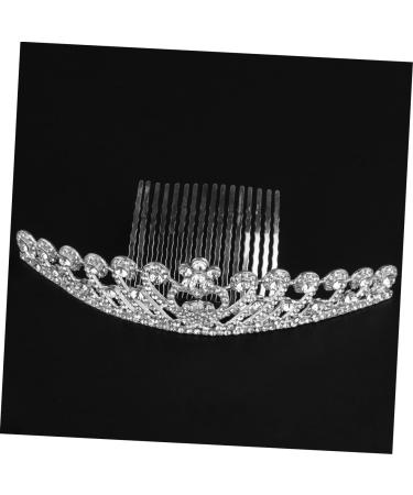 Beavorty bridal headpiece Tiara Comb Bridal Comb Headpiece Crown Comb Bridal Comb Rhinestone makeup bride earth tones - Buy Online on GoSupps.com