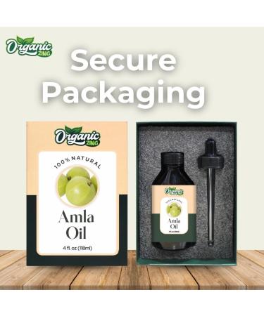 Amla Oil | Pure & Natural Carrier Oil for Skincare Hair Care & Massage - 118ml | International Shipping Available - Buy Online on GoSupps.com