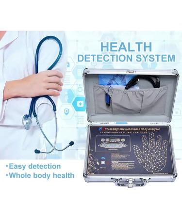 Buy BDJSN Portable Quantum Analyzer | Resonance Magnetic Health Detector | Dynamic 3D Full-Body Diagnosis Scanner | Fast & Precise Multilingual Analysis - Buy Online on GoSupps.com