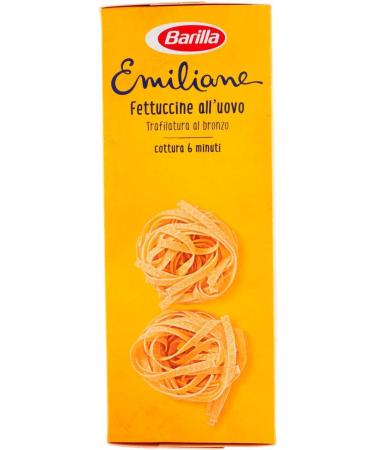 Italian Gourmet E.R. 3 x Barilla Pasta all' Uovo Le Emiliane Fettuccine egg pasta 500g + Gourmet Italian Polpa 400g - Buy Online on GoSupps.com