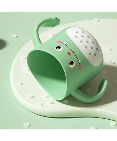 Children s Bathroom Cup Dinosaur Children's Bathroom Mug | Cute Cartoon Shape Tooth Brushing Supplies for Bathroom Travel and Outdoors Cle-ca Green - Buy Online on GoSupps.com
