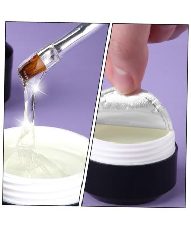 FRCOLOR 1pc Disposable Glue Rhinestones Manicure Tools Nail Art Tools Accessories for Valid Manicure Drill Sticking Tool Nail Glue Nail Art Drill Glue Liquid Nail Polish Nail Stickers 5x4cm As Shown - Buy Online on GoSupps.com